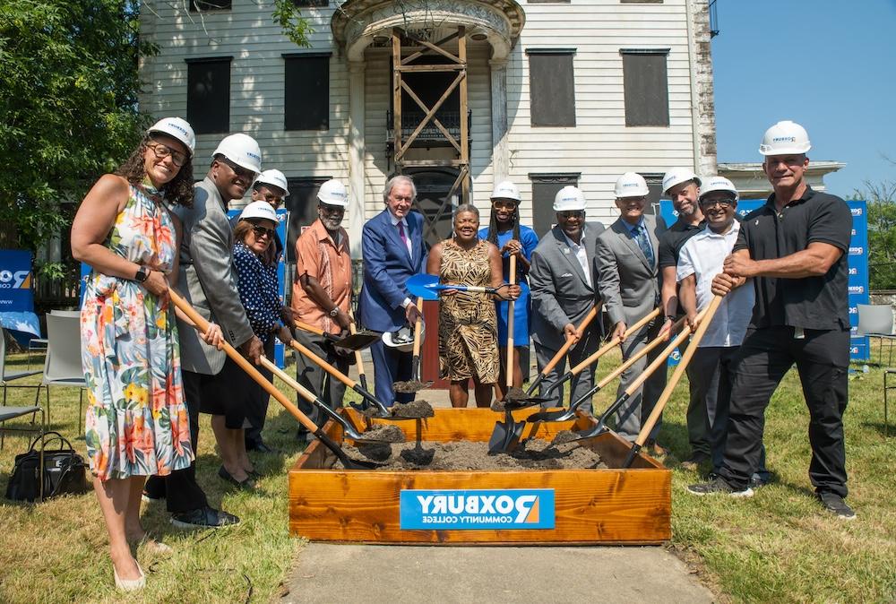 Group Groundbreaking Photo